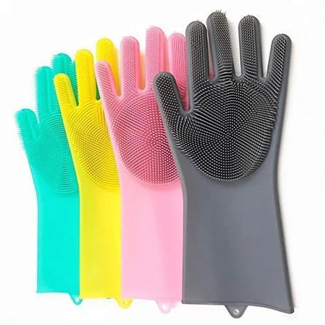 Reusable, Heat-Resistant Cleaning Gloves