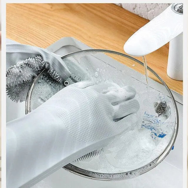 Reusable, Heat-Resistant Cleaning Gloves