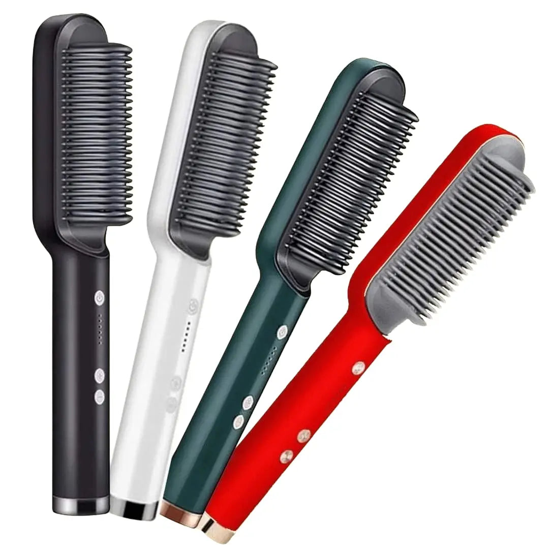 Electric Heated Hair Styler with Anti-Scald Design