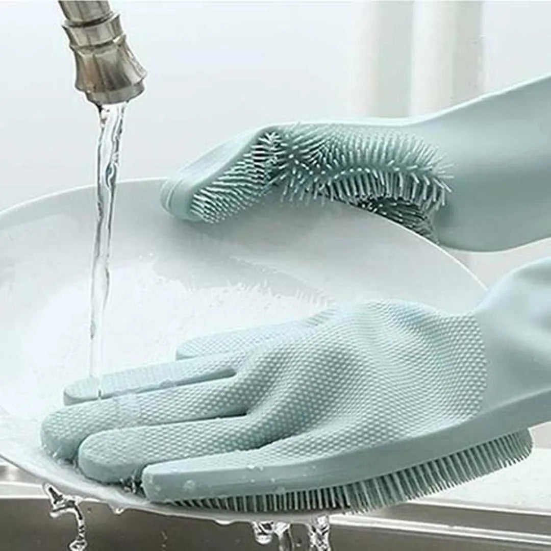 Reusable, Heat-Resistant Cleaning Gloves