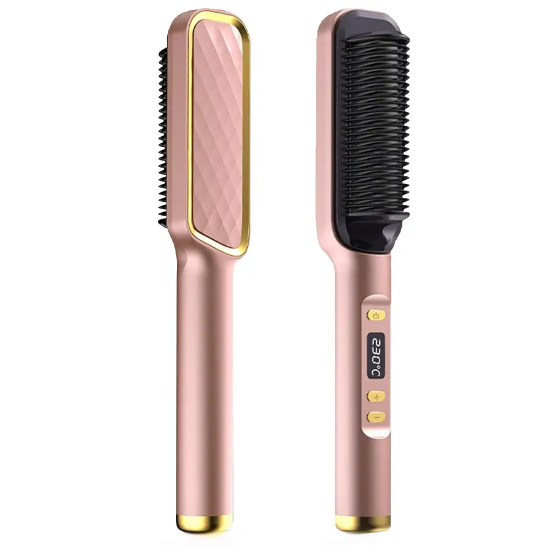 Electric Heated Hair Styler with Anti-Scald Design