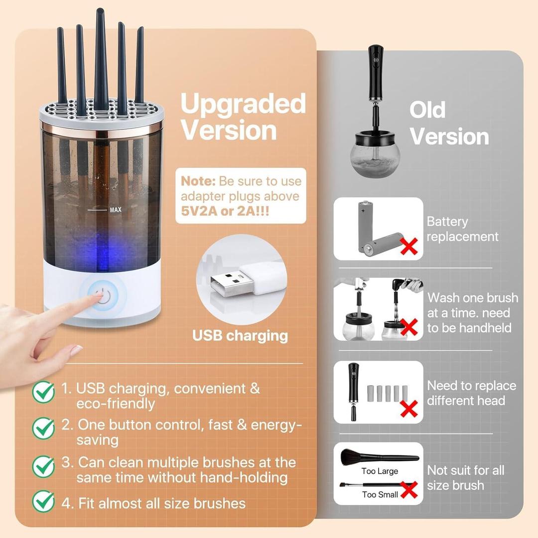 Automatic Brush Cleaning Machine with UV Sterilizer